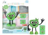 Opakowanie Postać do kąpieli Pippa z kostkami świecącymi