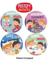 Postępy Twojego malucha. Pakiet 4 książek.. Autor: Paulina Chmurska. SmakLiter.pl Okładka książki Postępy Twojego malucha. Pakiet 4 książek.