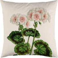 Opakowanie Poszewka na poduszkę 50x50cm - Biała pelargonia