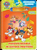 Okładka książki Poszukiwania w Zatoce Przygód. Psi Patrol. Wielkie wodne malowanie