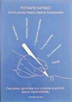 Potrafię napisać!. Autor: Pardo Piotr Janusz, Marcin Dzierżawski. SmakLiter.pl Okładka książki Potrafię napisać!
