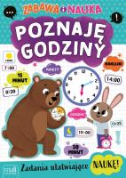 Okładka książki Poznaję godziny. Zabawa i nauka