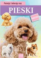 Okładka książki Poznaję i koloruję rasy. Pieski
