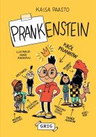 Prankenstein. Autor: Kaisa Paasto. SmakLiter.pl Okładka książki Prankenstein