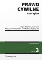 Prawo cywilne. Część ogólna. Autor: Ernst Ulrich, Zoll Fryderyk, Rachwał Anna, Katarzyna Południak - Gierz, Wojciech Bańczyk. SmakLiter.pl Okładka książki Prawo cywilne. Część ogólna