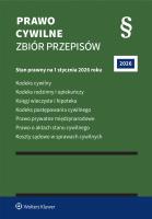 Okładka książki Prawo cywilne. Zbiór przepisów. 2026