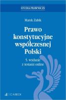 Prawo konstytucyjne współczesnej Polski z testami online. Autor: prof. dr hab. Marek Zubik. SmakLiter.pl Okładka książki Prawo konstytucyjne współczesnej Polski z testami online