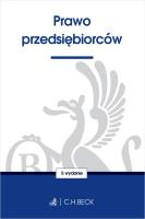 Prawo przedsiębiorców wyd. 9. Autor: Opracowanie zbiorowe. SmakLiter.pl Okładka książki Prawo przedsiębiorców wyd. 9