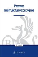 Okładka książki Prawo restrukturyzacyjne wyd. 18