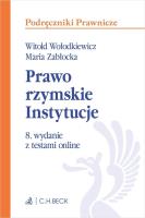 Okładka książki Prawo rzymskie. Instytucje z testami online