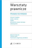 Prawo rzymskie + testy online. Autor: Dajczak Wojciech, Giaro Tomasz. SmakLiter.pl Okładka książki Prawo rzymskie + testy online