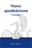 Okładka książki Prawo upadłościowe wyd. 41