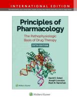 Okładka książki Principles of Pharmacology, International Edition