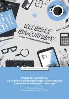 Okładka książki Program nauczania dla uczniów z...