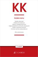Przedsprzedaż KK. Kodeks karny oraz ustawy towarzyszące wyd. 15. Autor: Opracowanie zbiorowe. SmakLiter.pl Okładka książki Przedsprzedaż KK. Kodeks karny oraz ustawy towarzyszące wyd. 15