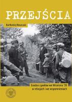 Przejścia. Autor: Bartłomiej Noszczak. SmakLiter.pl Okładka książki Przejścia