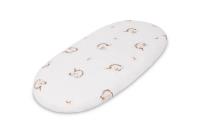 Opakowanie Prześcieradło do wózka bawełna unicorn beige 35x75