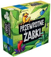 Przewrotne żabki. Wydawca: Granna. SmakLiter.pl Opakowanie Przewrotne żabki