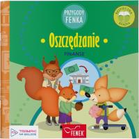 Przygody Fenka. Finanse. Oszczędzanie. Autor: Konrad Sobik. SmakLiter.pl Okładka książki Przygody Fenka. Finanse. Oszczędzanie