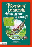 Przygody logiczne Agent Artur w dżungli. Autor: Punter Russell, Oliver Martin. SmakLiter.pl Okładka książki Przygody logiczne Agent Artur w dżungli