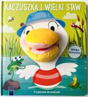 Przyjaciele do poduszki. Kaczuszka i wielki staw. Autor:   Praca zbiorowa. SmakLiter.pl Okładka książki Przyjaciele do poduszki. Kaczuszka i wielki staw