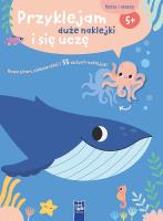 Okładka książki Przyklejam duże naklejki i się uczę. Morza i oceany