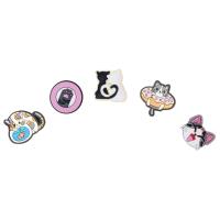 Opakowanie Przypinki do butów zabawne kotki szt