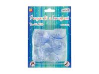 Opakowanie Przyssawki z obrotowymi haczykami 4cm 12szt