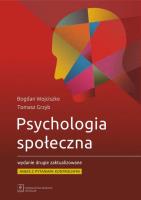 Okładka książki Psychologia społeczna