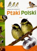 Okładka książki Ptaki polski t. Ii + CD
