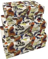 Pudełka ozdobne Motyle 3szt. Wydawca: Skona Ting. SmakLiter.pl Opakowanie Pudełka ozdobne Motyle 3szt