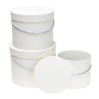 Pudełko Flower Box 3szt biały ROZETTE. Wydawca: ROZETTE. SmakLiter.pl Opakowanie Pudełko Flower Box 3szt biały ROZETTE