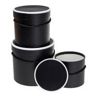 Pudełko Flower Box 3szt czarny ROZETTE. Wydawca: ROZETTE. SmakLiter.pl Opakowanie Pudełko Flower Box 3szt czarny ROZETTE