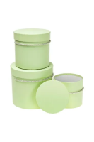 Pudełko Flower Box 3szt jasnozielony ROZETTE. Wydawca: ROZETTE. SmakLiter.pl Opakowanie Pudełko Flower Box 3szt jasnozielony ROZETTE