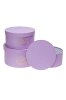 Pudełko Flower Box 3szt purpurowy ROZETTE. Wydawca: ROZETTE. SmakLiter.pl Opakowanie Pudełko Flower Box 3szt purpurowy ROZETTE