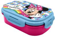 Pudełko śniadaniowe + sztućce Minnie MN30016. Wydawca: Kids Euroswan. SmakLiter.pl Opakowanie Pudełko śniadaniowe + sztućce Minnie MN30016