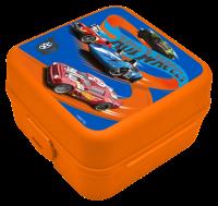 Pudełko śniadaniowe z przegródkami Hot Wheels HW00019. Wydawca: Kids Euroswan. SmakLiter.pl Opakowanie Pudełko śniadaniowe z przegródkami Hot Wheels HW00019