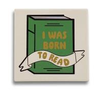 Opakowanie Pulteney Press Podkładka pod kubek - Born To Read