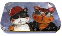 Opakowanie Puszka średnia prostokąt Cool cats