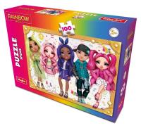 Opakowanie Puzzle 100 Rainbow High Shine