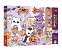 Opakowanie Puzzle 100 Spooky Stories - Mała pracownica TREFL