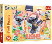 Opakowanie Puzzle 100 Stitch i przyjaciele w akcji