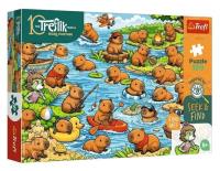 Opakowanie Puzzle 100 Trefliki - Kapibary TREFL