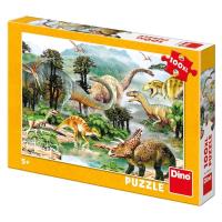 Puzzle 100 XL Dinozaury. Wydawca: Dino Toys. SmakLiter.pl Opakowanie Puzzle 100 XL Dinozaury