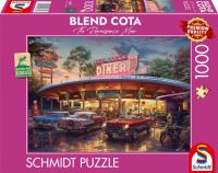 Opakowanie Puzzle 1000 Blend Cota Amerykańska restauracja