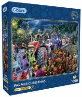 Opakowanie Puzzle 1000 Boże Narodzenie na wsi