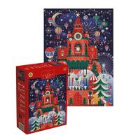 Opakowanie Puzzle 1000 Christmas Santa's Tower