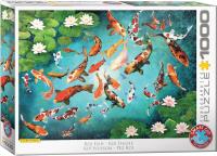 Puzzle 1000 Colorful Koi 6000-5696. Wydawca: Eurographics. SmakLiter.pl Opakowanie Puzzle 1000 Colorful Koi 6000-5696