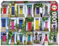 Puzzle 1000 Drzwi z Notting Hill Londyn Anglia. Wydawca: Educa. SmakLiter.pl Opakowanie Puzzle 1000 Drzwi z Notting Hill Londyn Anglia