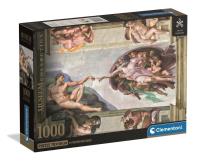Opakowanie PUZZLE 1000 EL COMPACT MUSEUM Michelangelo, The Creation of Man